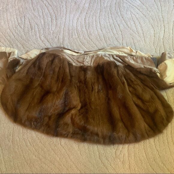 Lane Bryant Brown Mink Fur 36’x15’ - Picture 1 of 5